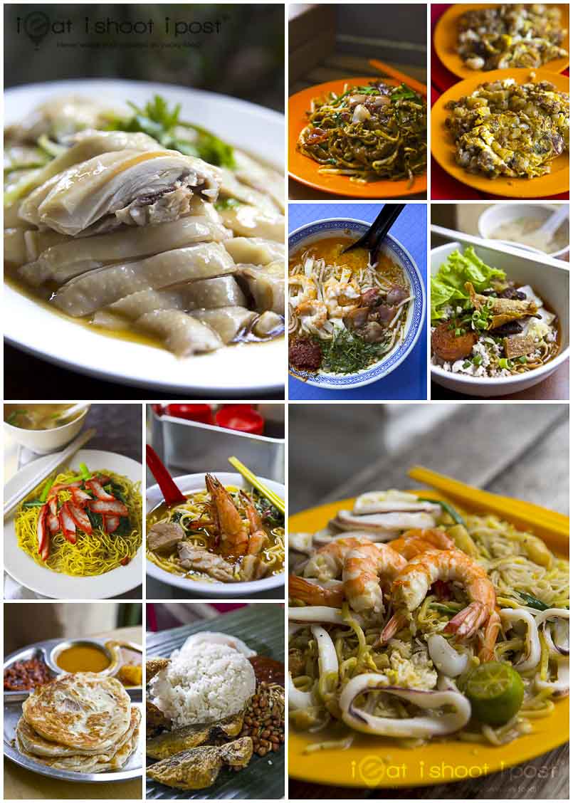 Top ten hawker Dishes
