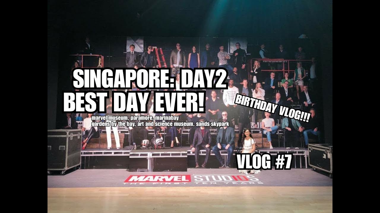 SINGAPORE DAY 2 BIRTHDAY VLOG BEST LONG DAY EVER!