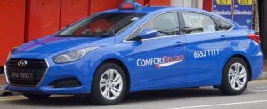 Comfort Taxi Hyundai1 300x123 How many taxi companies are there in Singapore?