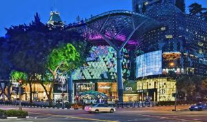 Ion Orchard night1 300x177 Orchard Road in Singapore