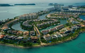 aerial view sentosa cove 2 photo by studio8 300x188 Sentosa Island Overview